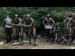 النحت البرونزي